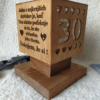 Stolná lampa - text na želanie