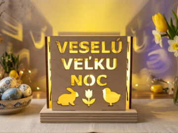 Veľkonočné výrezy, nápisy a dekorácie