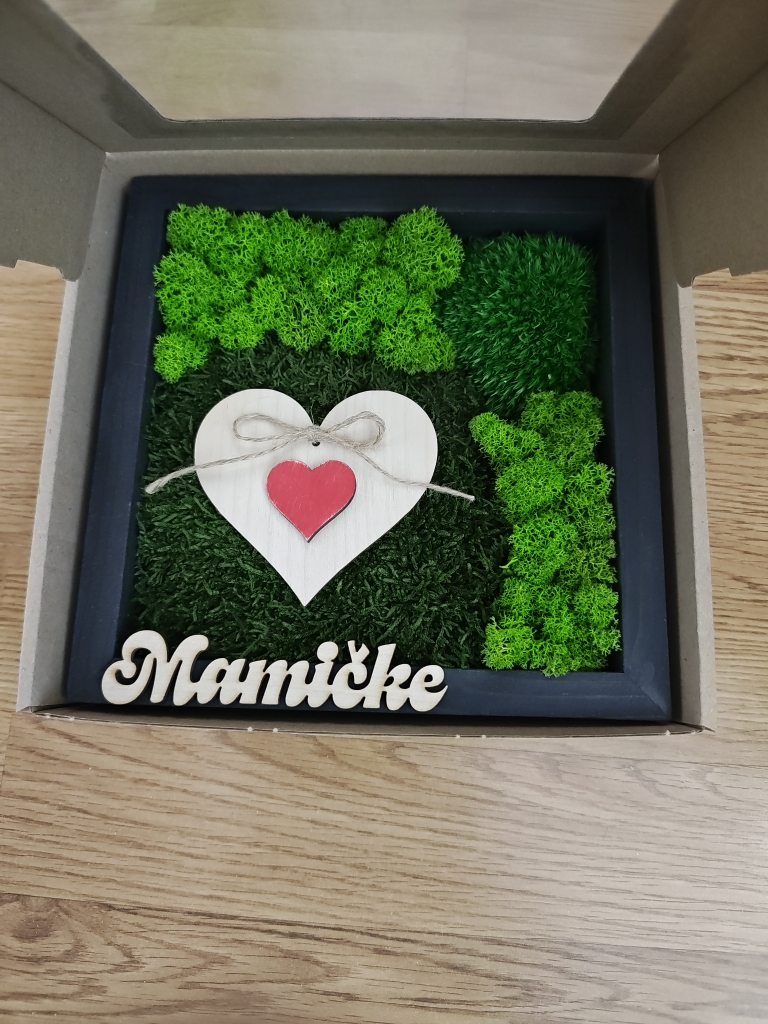 Machový obraz/mamičke